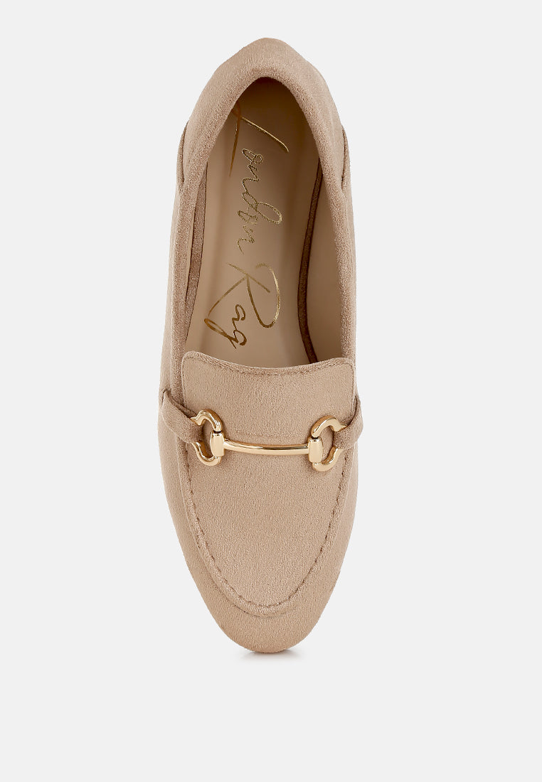Kingsley Horsebit Embellished Loafers London Rag
