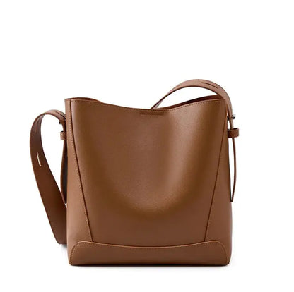 Leather Shoulder Bag Olgosential