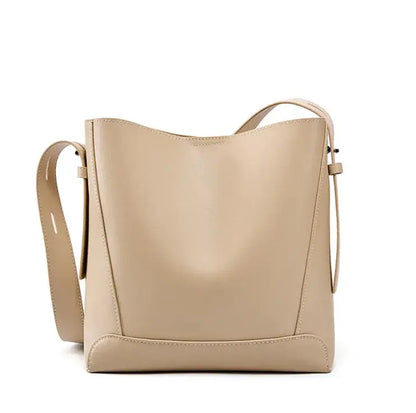 Leather Shoulder Bag Olgosential